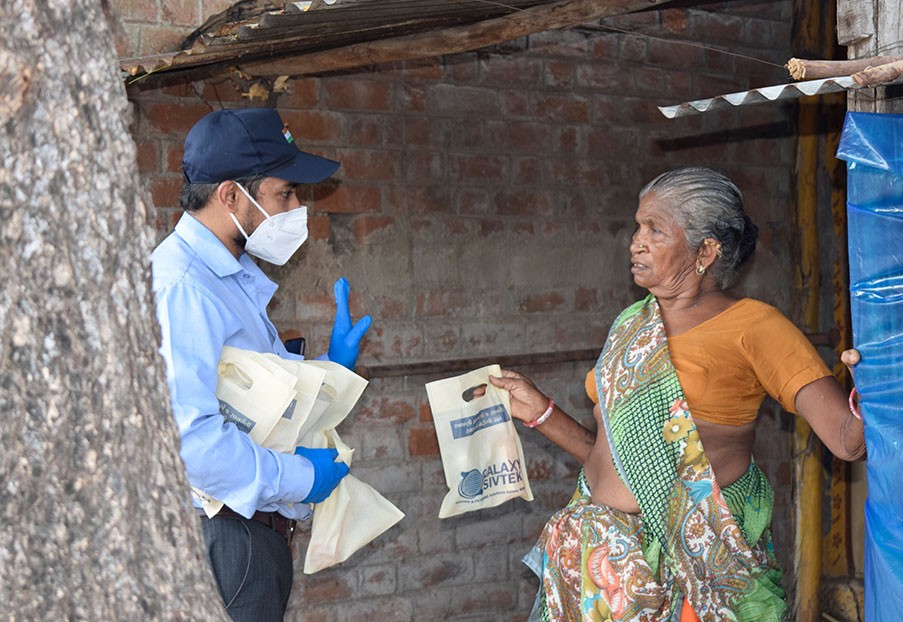 Safety kit distribution