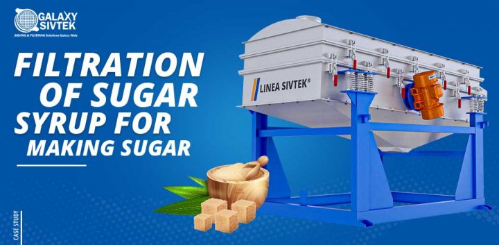 filtration of sugar syrup