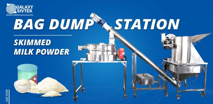 Bag Dump Station for skimmed milk powder