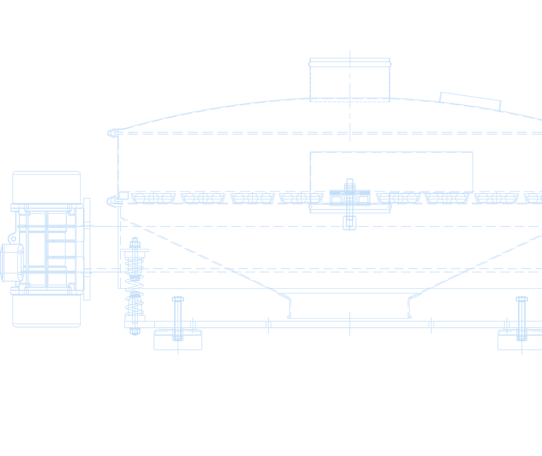 Inline sifter dual motor