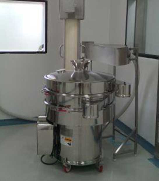 Vibro sifter for pharmaceutical