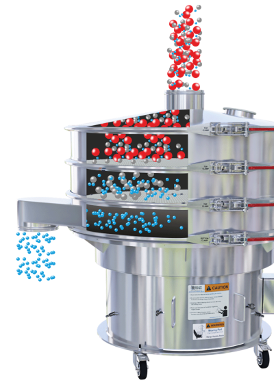 vibro sifter for food and pharma