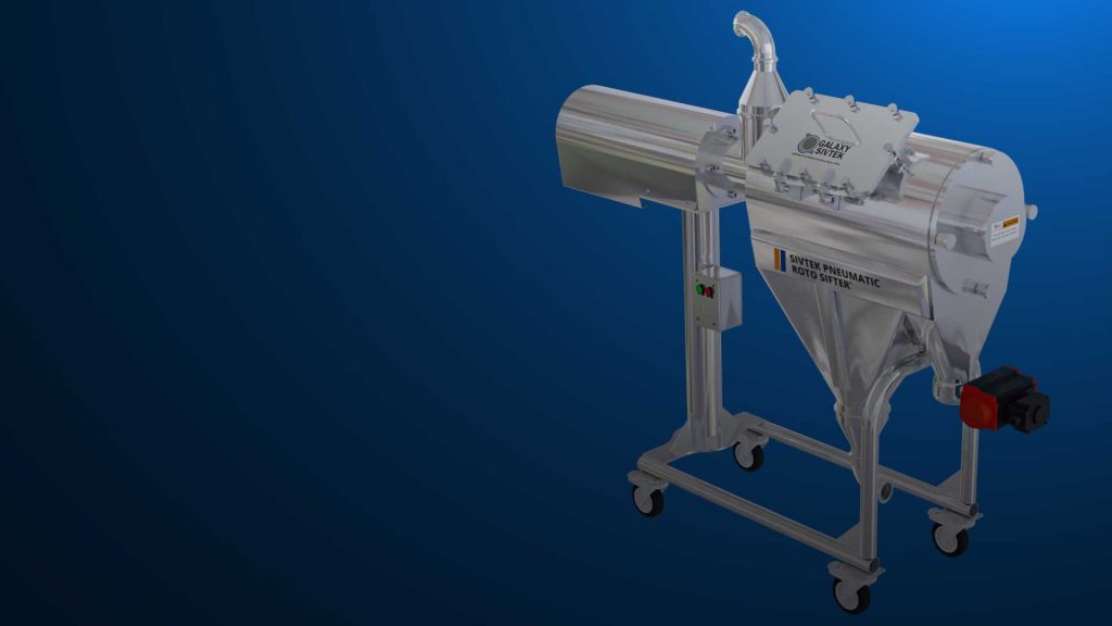 Rotating Sifter Screen Advanced Pneumatic Roto Screener | Galaxy Sivtek