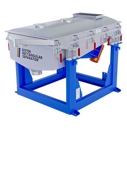 rectangular separator - brush finish