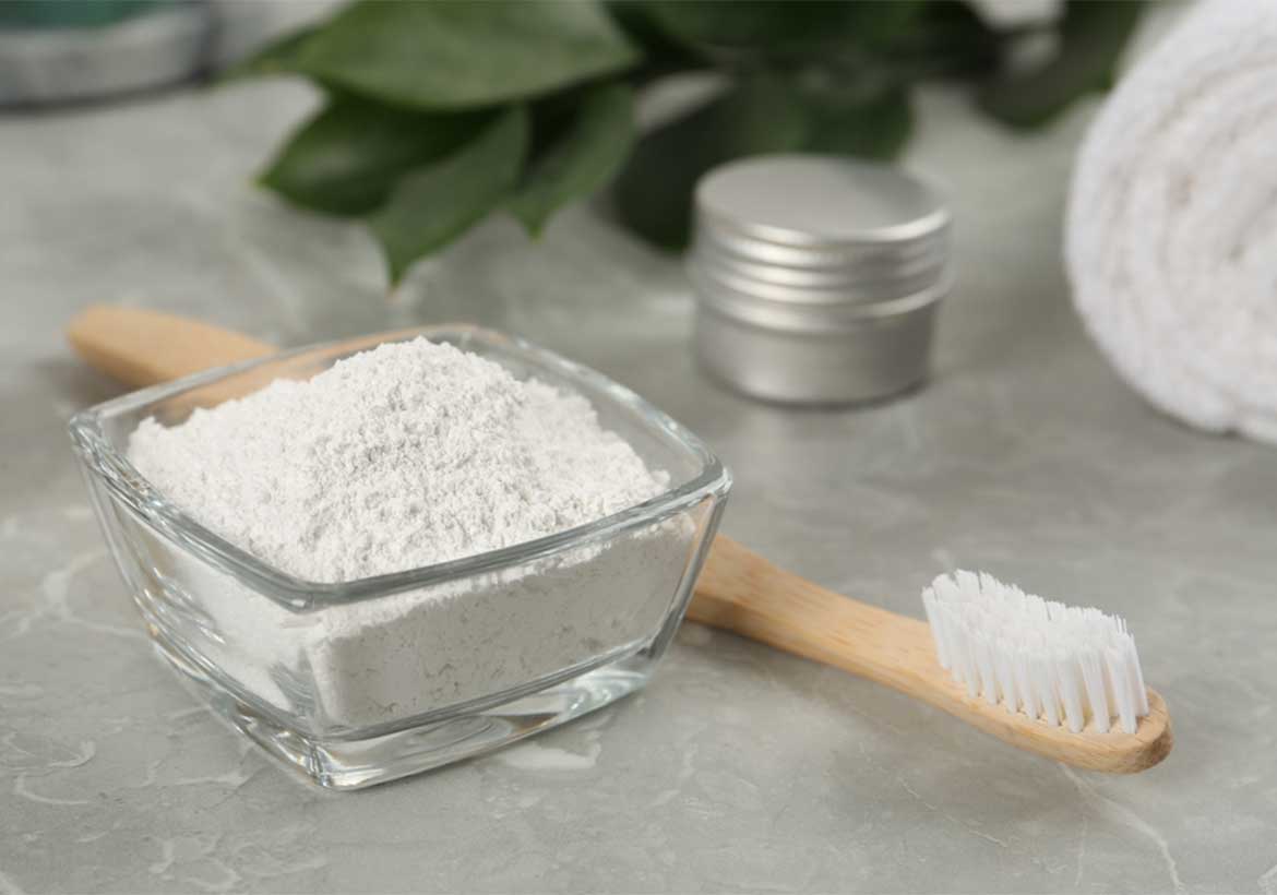 Sieving Tooth Powder