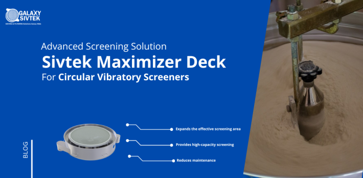 Sivtek Maximizer Deck for Circular Vibratory Screeners