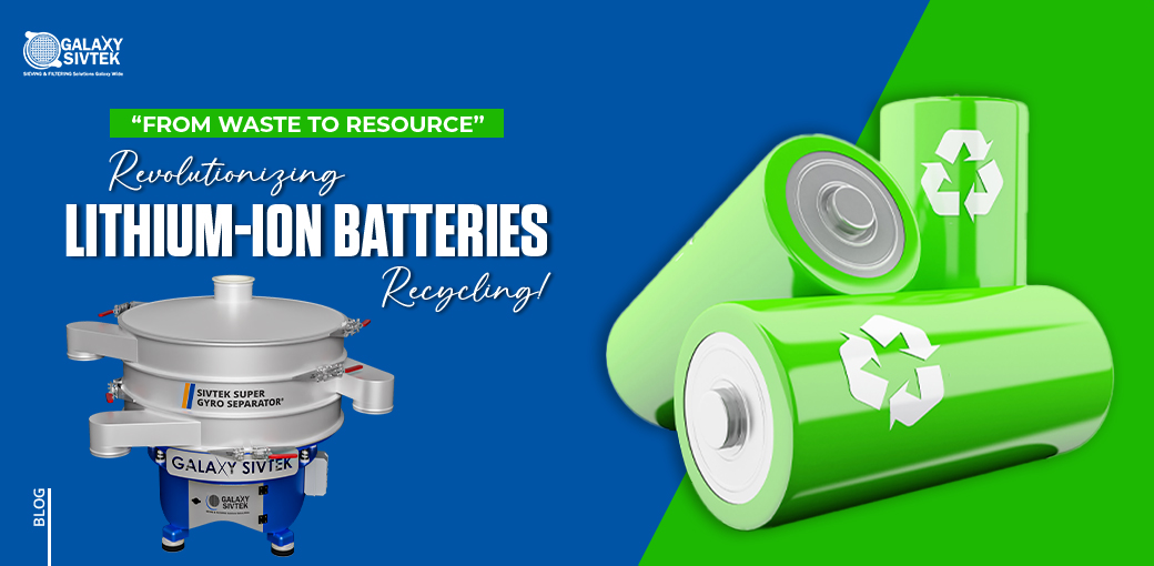 Importance of Recycling Lithium-Ion Batteries