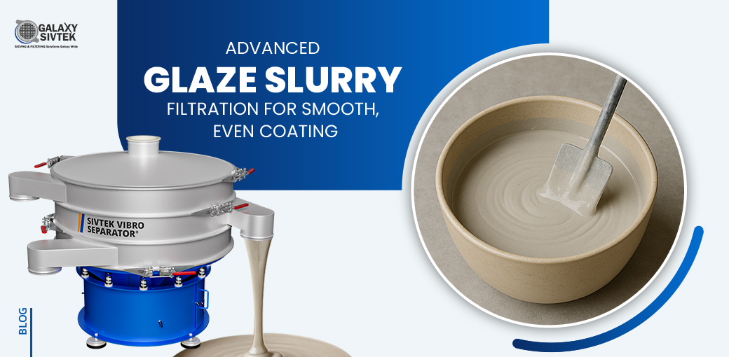 Advanced Glaze Slurry Filtration for Smooth, Even Coating