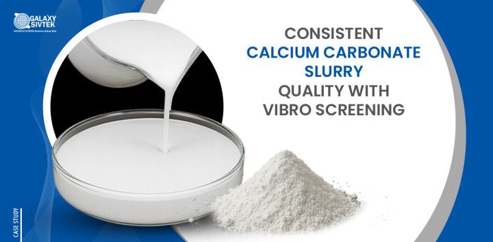Consistent Calcium Carbonate Slurry Quality with Vibro Screening