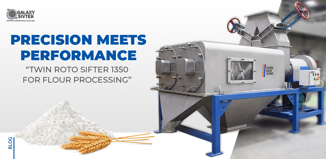 Precision Meets Performance - Twin Roto Sifter 1350 for Flour Processing.