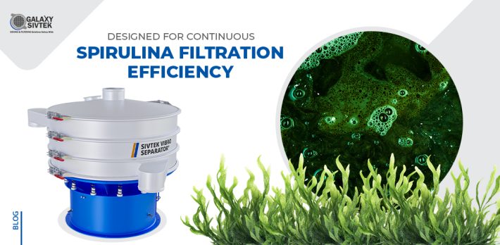 Designed for Continuous Spirulina Filtration Efficiency