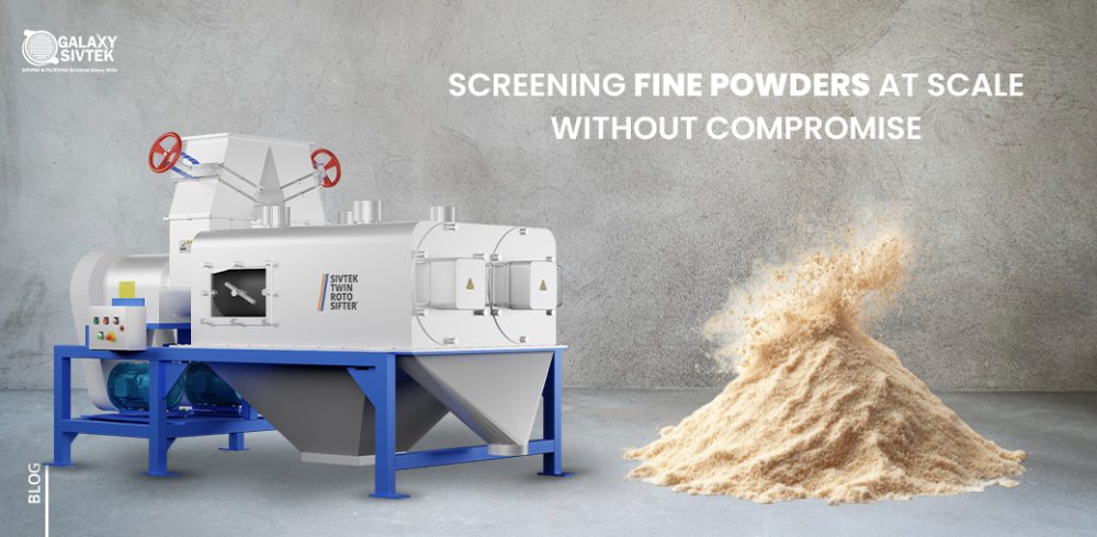 Screening Fine Powders at Scale Without Compromise